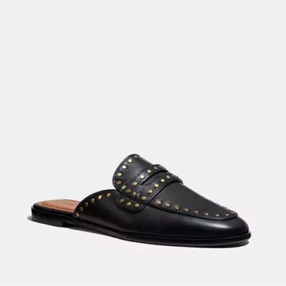 Coach Nib Studded Loafers - Picture 1 of 9